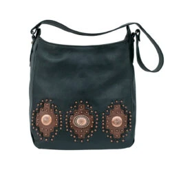 Midnight Copper Concealed Carry Hobo Bag