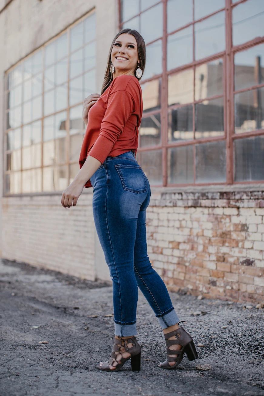 Abela Story High Rise Distressed Boyfriend Jeans 4 Abela Story High Rise Distressed Boyfriend Jeans - Image 3