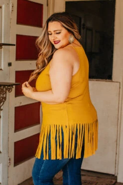 Western Ways Fringe Tank 15 Western Ways Fringe Tank -Fashion Clothing DTO124BMU X 3