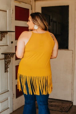Western Ways Fringe Tank 16 Western Ways Fringe Tank -Fashion Clothing DTO124BMU X 4