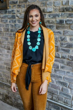 Delaney Open Front Cardigan