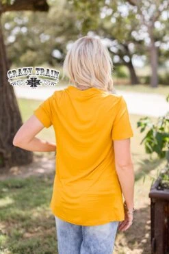Forever Fave Basic Mustard Top 9 Forever Fave Basic Mustard Top -Fashion Clothing ForeverFaveMustard4