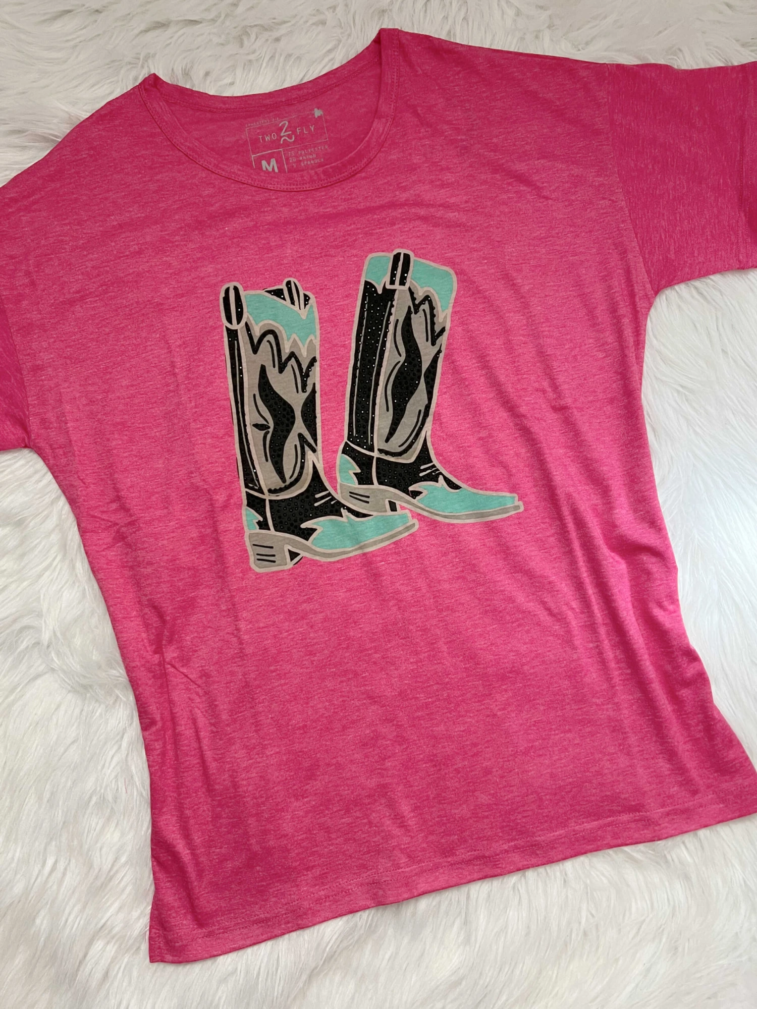 Rhinestone Boot Top 3 Rhinestone Boot Top