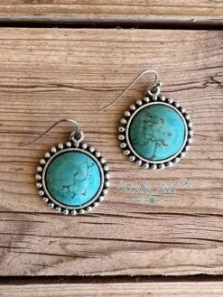 Western Sky Round Earrings
