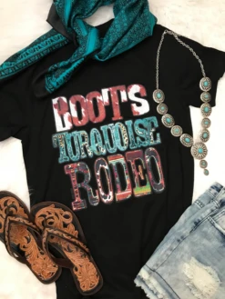 Boots Turquoise Rodeo T-shirt
