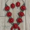 Wild Horses Squash Blossom Necklace Set -Fashion Clothing IMG 6075 1