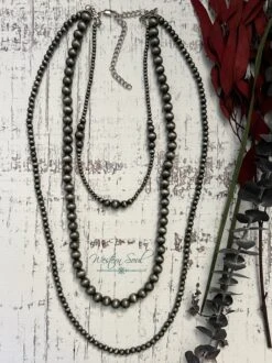 Navajo Pearl Layer Necklace