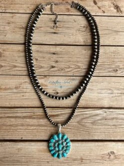 Lonely Alena Squash Blossom Necklace