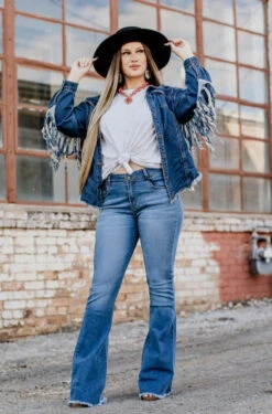 Emersyn Mid Wash Flare Jeans