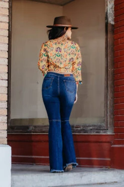 Sanded Extreme Flare Jeans -Fashion Clothing L18074 DW 6 3605bf9e 4173 4485 8aa4 7532bfaa36eb