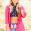 Crossfire Kimono Pink 2 Crossfire Kimono Pink -Fashion Clothing WesternSoul107
