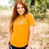Solid Choice Top Mustard 2 Solid Choice Top Mustard -Fashion Clothing WesternSoul129 1