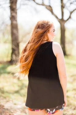 Go With The Flow Black Tank 7 Go With The Flow Black Tank -Fashion Clothing WesternSoul134