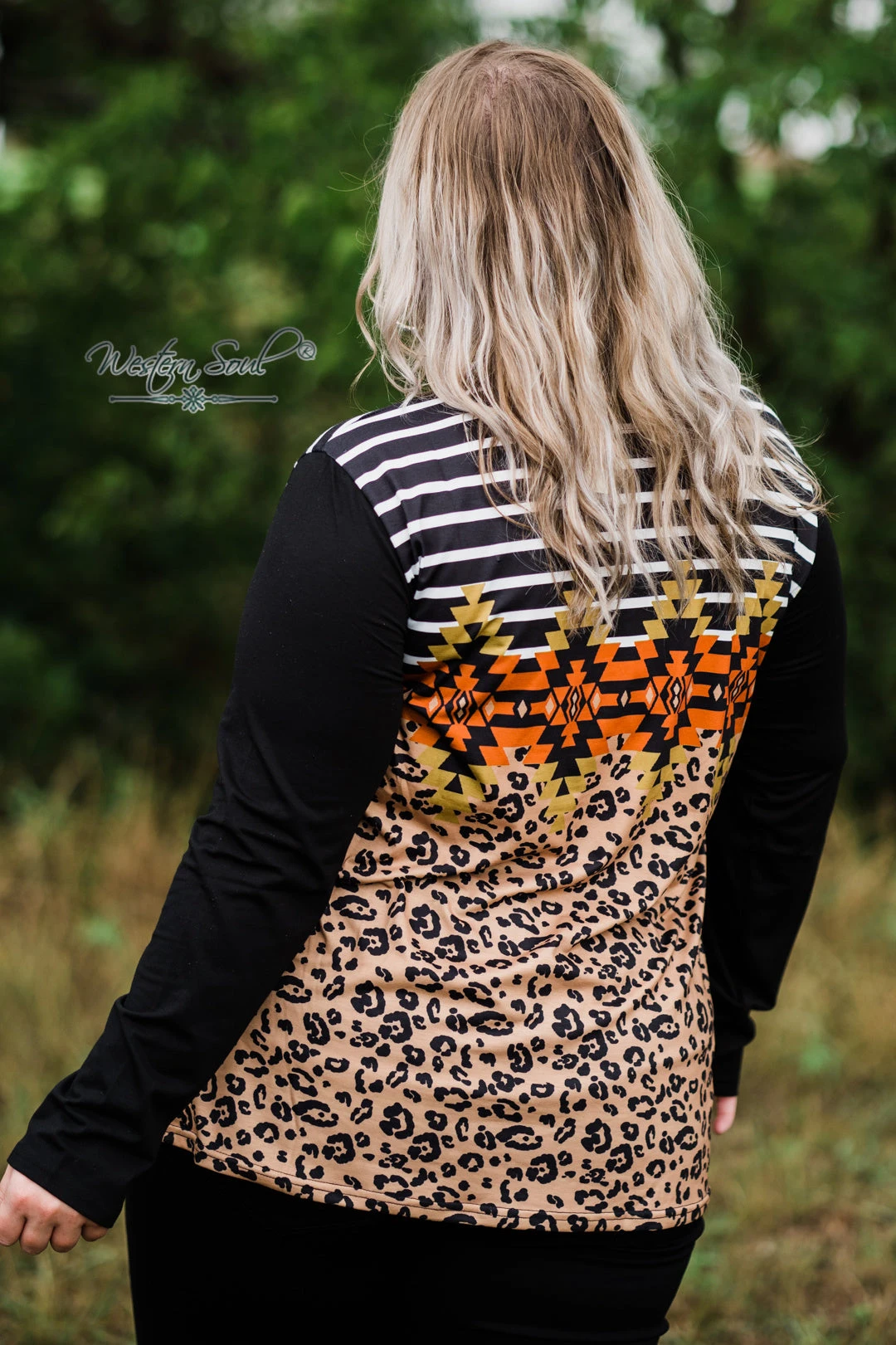 Leopard And Stripes Top 5 Leopard And Stripes Top - Image 3