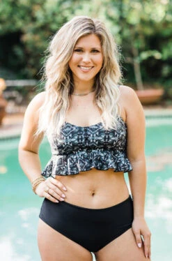 Western Frill Tankini