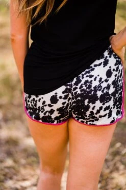 Cowhide Cool Shorts 7 Cowhide Cool Shorts -Fashion Clothing WesternSoul193 1