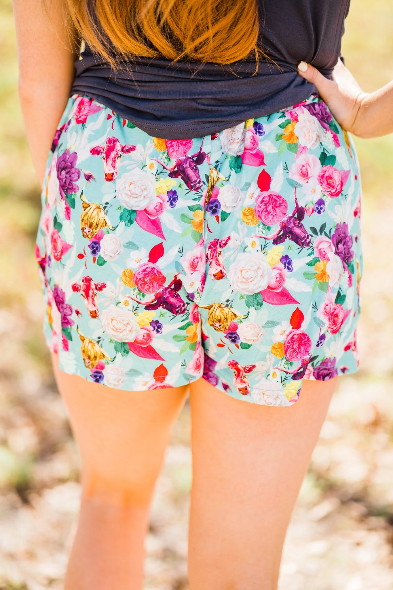 Floral Frenzy Shorts 4 Floral Frenzy Shorts - Image 2