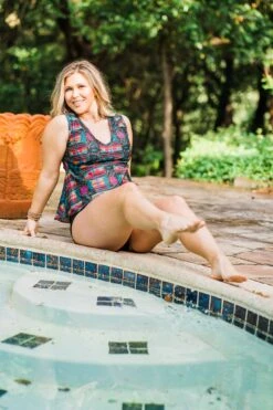 River Bend Tankini Top -Fashion Clothing WesternSoul41