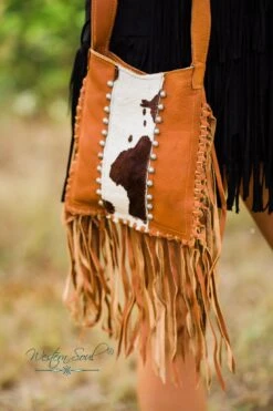 Fringed Cowgirl Messenger Crossbody