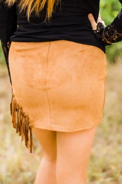Side Fringe Mini Skirt -Fashion Clothing WesternSoul78 2 1