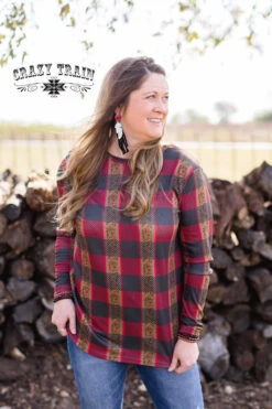 Wyoming Winter Top -Fashion Clothing WyomingWinter2