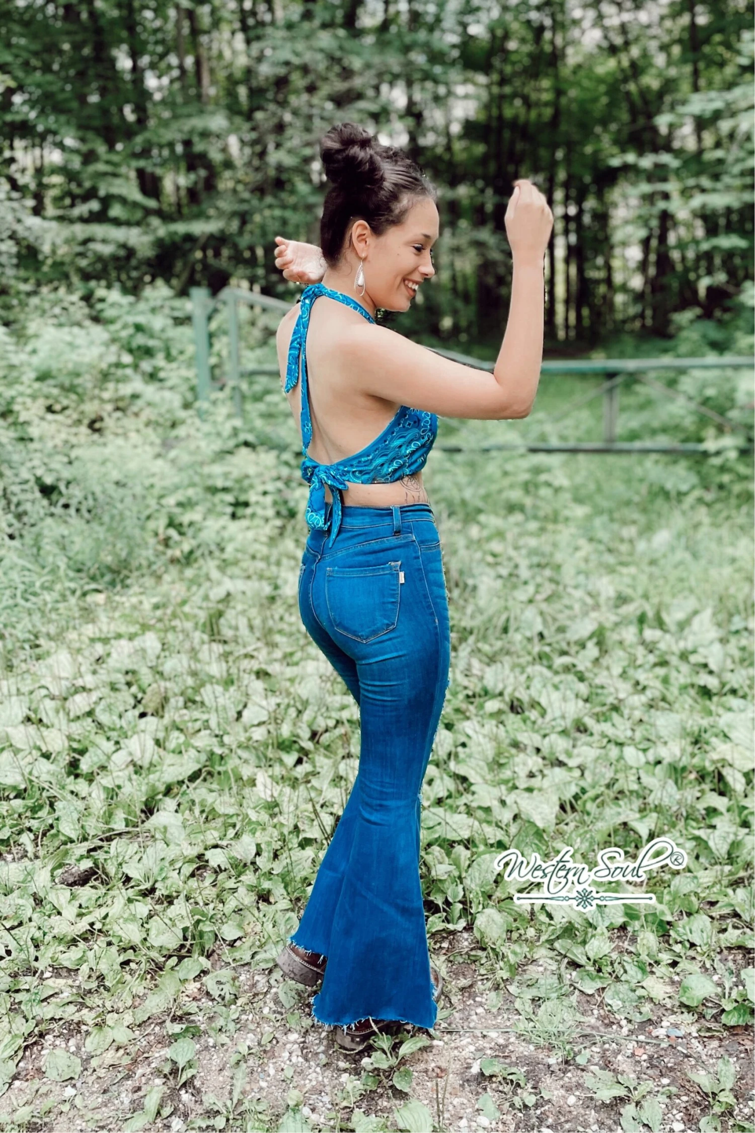 Carson Distressed Flares 6 Carson Distressed Flares - Image 4