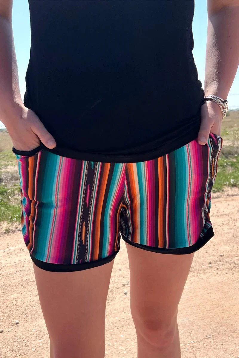 Color Me Serape Shorts 3 Color Me Serape Shorts