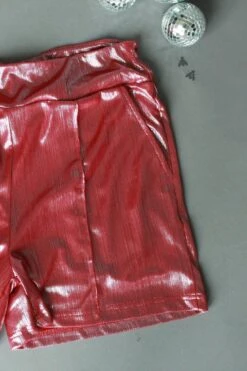 Shiney Short Red 8 Shiney Short Red -Fashion Clothing image 8128a014 1e43 496f 986d 9ac1c863bfcc