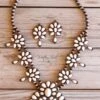 Pale Sky Squash Blossom Necklace 2 Pale Sky Squash Blossom Necklace -Fashion Clothing paleskysquashblossomnecklaceset
